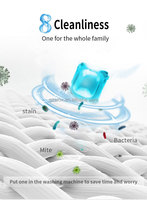 Offre Spéciale dosettes de détergent à lessive liquide naturel concentré vêtements quotidiens lavage sous-vêtements bébé vêtements nettoyage quotidien utilisation