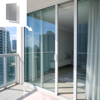 Porte en verre photovoltaïque BIPV innovante pour système d'entrée résidentiel générant de l'énergie, service de personnalisation de projet