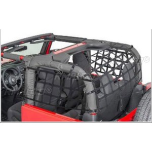 Pour Jeep Wrangler JK 2007-2017 : Filet de fixation de cargaison tout-terrain, filet de protection de toit, pièce de modification - Product Image 3