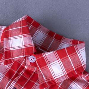 Conjuntos de Ropa Casual para Bebés Niños, Dos Piezas con Pantalones y Camisas a Cuadros de Manga Larga, Compra en Línea - Product Image 2