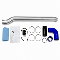 Snorkel de voiture tout-terrain 4x4 en acier inoxydable pour Toyota Hilux N70 N80 VIGO Revo Noir Acier Inoxydable Snorkel 4x4 Frontal