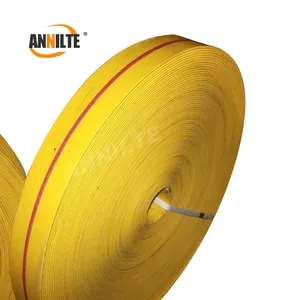 Annilte Customized Good Quality Nylon Stretch Rubber Classical Flat Transmission Belt Flat Drive Belt