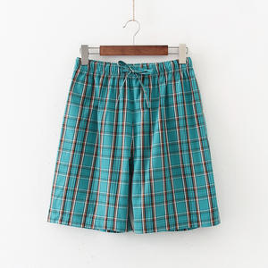 Cozy Home Night <strong>Men's</strong> Summer Cotton Plaid <strong>Pyjama</strong> Pants Custom Pattern Loose Casual Lounge <strong>Shorts</strong> Plus Size Comfortable Sleep - Product Image 5