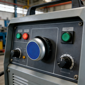 Tombol Seri Eaton M22, M22-D-B, Sertifikasi UL/CE, RMQ-Titan, Datar, Momentary, Biru, Bezel: Titanium, Untuk Peralatan Pengangkat - Product Image 6