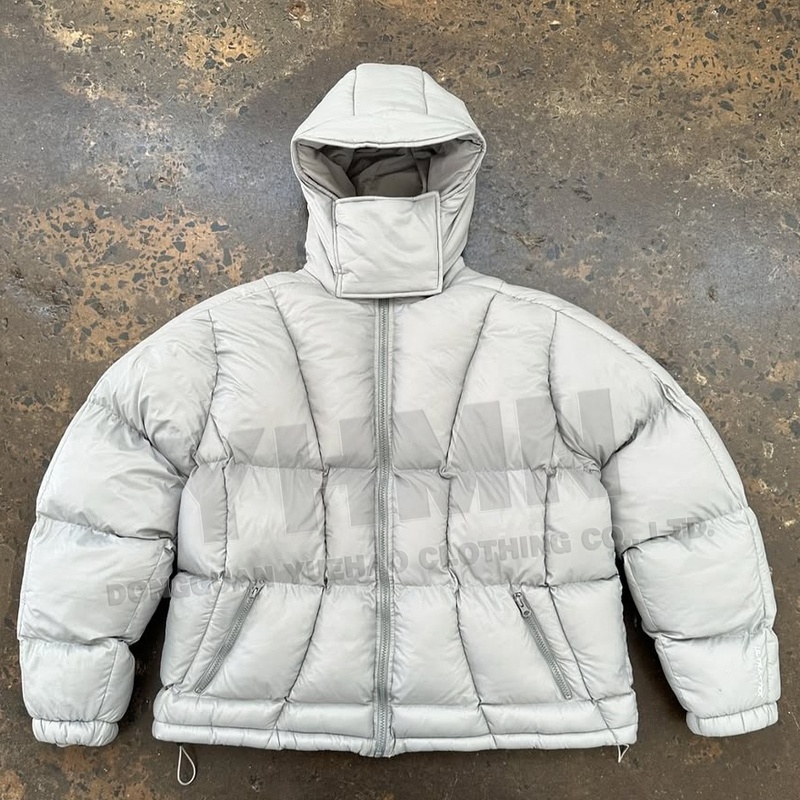 Custom Nylon Polyester Zip up Warm