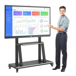 86 Inch Touch Screen Panel Interactive Whiteboard Wireless All In One Conference Machine