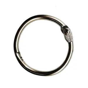 Metalen 1 Inch 2.54Cm Zilver Kleur Bindmiddel Clip Boekbinden Ring Voor Office Home School Book Cover Ringband