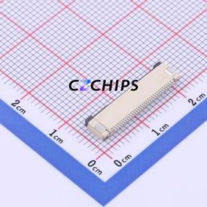 FPC-0.5FX-32PWBH20 FFC/FPC Connector SMD,P=0.5mm Connector Flip Cover Type Bottom Contact 32P 0.5mm - Product Image 2