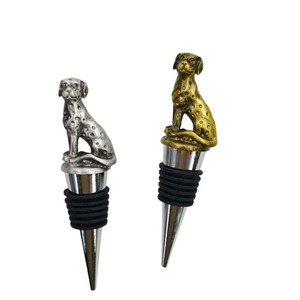 Tapón <span class=keywords><strong>de</strong></span> Vino Reutilizable <span class=keywords><strong>de</strong></span> Acero Inoxidable con Diseño <span class=keywords><strong>de</strong></span> Animal (Búfalo, Gato, Dálmata) <span class=keywords><strong>de</strong></span> Aleación <span class=keywords><strong>de</strong></span> <span class=keywords><strong>Zinc</strong></span>, Sellador Decorativo para Botellas - Product Image 1