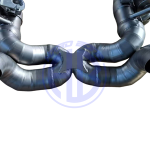 Usine SF90 Catback tuyau d'échappement 76MM silencieux en titane pour Ferrari SF90 3.9T V8 2019-2023 système d'échappement 76MM tuyaux d'échappement - Product Image 4