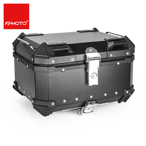 Boîte à bagages pour moto en alliage d'aluminium noir F2-moto 35l, accessoires pour moto, pour Nmax 2021 - Product Image 1