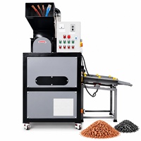 Petite machine à granuler les câbles en cuivre pour les déchiqueteuses de déchets compactes et le recyclage des câbles