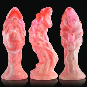 Liquid Thick <b>Silicone</b> Women Toy 100% <b>Waterproof</b> Eco-Friendly Anal Plug Adult Products Sex Toys Female Masturbator - Product Image 4