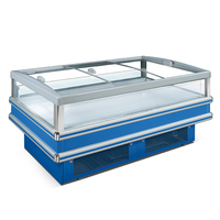 Commercial Buffet Construit En Fruits De Mer Glace Table D'affichage