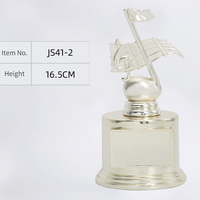 Vente en gros de haute qualité Souvenir cadeau métal musique Note de musique trophée JS41