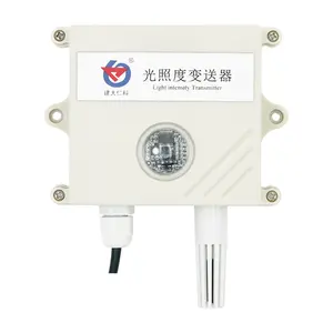 Endüstriyel aydınlatma metre rs485 4-20mA ortam lüks ışık sensörü 010v