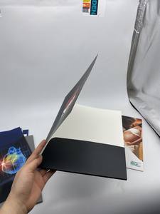 แฟ้มกระดาษคุณภาพสูง พิมพ์ลายตามสั่ง ขนาด A4 มีช่องใส่เอกสาร แฟ้มพับได้ สำหรับงานทางการแพทย์ พยาบาล การบริหาร รายงาน แฟ้มโรงพ<span class=keywords><strong>ยา</strong></span>บาล - Product Image 3