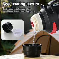 Termo de Acero Inoxidable de Doble Pared con Aislamiento al Vacío de 1000 ml, Aislamiento de Más de 24 Horas, Libre de BPA, Ecológico, para Todas las Ocasiones
