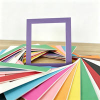 Passe-partout en carton sans acide, pré-découpé, sur mesure, en vrac, matériau durable pour l'encadrement d'œuvres d'art et de portraits, pour fabricants