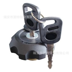 Tapa de Tanque de Combustible Hanyang con Llave, de Plástico Negro y Metal, para Accesorios de Camiones - Product Image 4