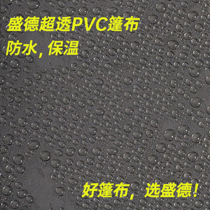 Transparent Pvc Tarpaulin 0.3mm Thickness Waterproof Door Curtain Sunscreen Thermal Insulation Cloth Wall Mount Fixed Panel - Product Image 3