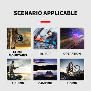 COB <span class=keywords><strong>LED</strong></span> Đèn Pin USB Có Thể Sạc Lại Đèn Pha Với Được Xây Dựng Trong Pin Mạnh Mẽ Ánh Sáng Đầu <span class=keywords><strong>Torch</strong></span> Cảm Biến Đèn Pha Xe Ánh Sáng Phụ Kiện - Product Image 5