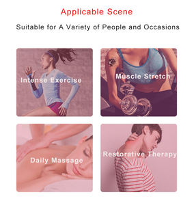 Pistol pijat saku listrik genggam <span class=keywords><strong>Mini</strong></span>, terapi getaran portabel terapi fisik otot tubuh dapat diisi ulang - Product Image 5