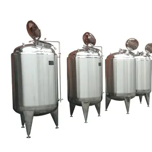 304 stainless milk hot water storage tank 1000L 2000L 5000L