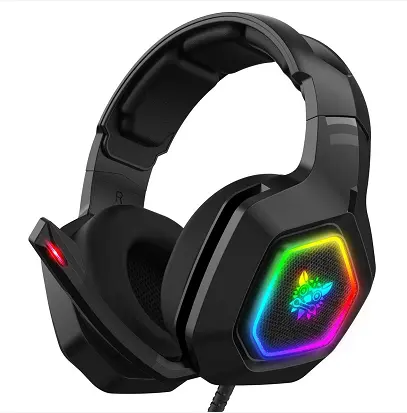 K10 Black Professional Gaming Headphones Wired Headset Gamer Earphone Stereo Game Headset With Mic LED For PS4 XBox PC Laptop