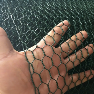 Clôture de ferme en maille hexagonale tissée enduite de PVC, verte, résistante aux UV, pour volailles, flexible, non toxique, rouleau de 1,2 m x 30 m - Product Image 3