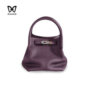 Bolso <span class=keywords><strong>Bandolera</strong></span> de Cuero Auténtico Hecho a Mano de Primera Calidad para <span class=keywords><strong>Mujer</strong></span>, Bolso de Mano de Cuero con Hebilla Exquisita de Lujo - Product Image 1