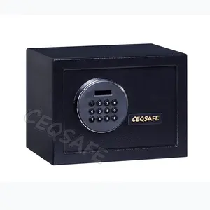 CEQSAFE Hotel Digital Fingerprint Smart Electronic Lock per Bank Box Home Time Safe deposito di denaro sicurezza bambini piccola cassaforte