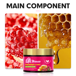 ครีมจัดแต่งทรงผม OEM Deep Definition Pomegranate Honey Coil Sculpting Custard ช่วยเพิ่มความโค้งงอนให้ผมหยิกหนา ประเภท 4 - Product Image 5