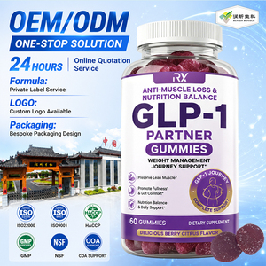 Gummies GLP-1 Partenaire pour l'Équilibre Nutritionnel et la Prévention de la Perte <span class=keywords><strong>Musculaire</strong></span>, Marque Blanche, pour le Soutien au Voyage de Gestion du Poids - Product Image 1