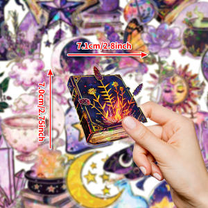 30-50-Piece Punk Estética <span class=keywords><strong>Vintage</strong></span> Scrapbook Kit PET Sticker Planner Decoración pegatinas <span class=keywords><strong>para</strong></span> álbumes de recortes - Product Image 2