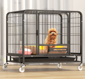 USMILEPET yeni varış sıcak satış üreticisi Pet kafesleri kapalı kullanım için kafesleri köpekler için demir köpek kafesi büyük köpek için - Product Image 2