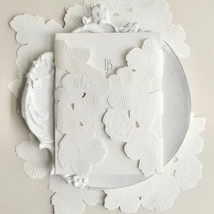 Fabricante mayorista de tarjetas de invitación de boda europeas y americanas con relieve hueco, invitaciones de bendición, tarjetas de felicitación - Product Image 3