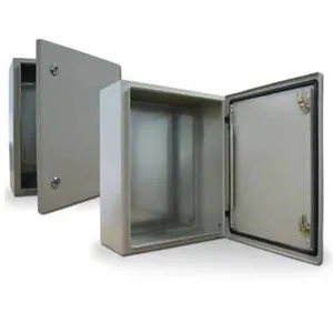 wall mounting outdoor IP65 electric control stainless steel Aluminum metal enclosure box