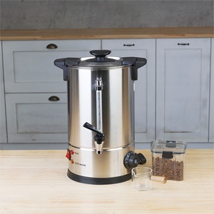 Hervidor de Agua Eléctrico Comercial y Dispensador de Bebidas Calientes para Restaurante, Hervidor de Agua de Acero Inoxidable con Cerradura para Suministros de <span class=keywords><strong>Hotel</strong></span> - Product Image 3