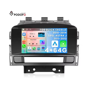 วิทยุติดรถยนต์ Podofo ระบบแอนดรอยด์ 4+64G หน้าจอ 7 นิ้ว รองรับ Wireless CarPlay และ Android Auto สำหรับรถยนต์ Buick Excelle ปี 2010-2014/Opel Astra J ปี 2011-2012 พร้อมระบบ IPS/DSP/WIFI - Product Image 1