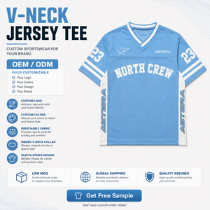 T-shirts de sport personnalisés pour hommes, col en V, imprimés par sublimation intégrale, coupe ample, noirs, pour équipes, uniformes de club de football, votre <span class=keywords><strong>marque</strong></span> - Product Image 1