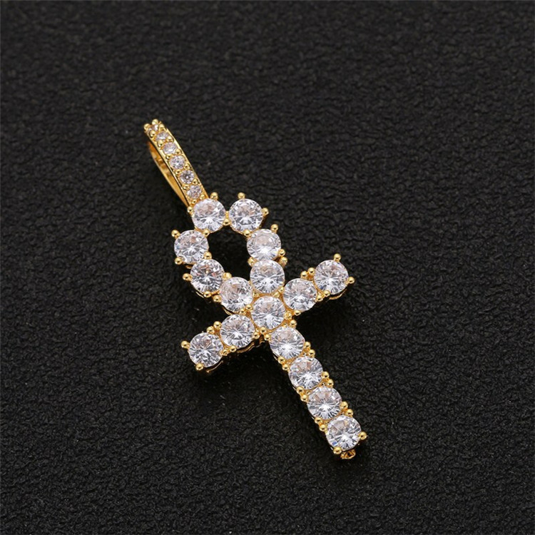 Trendz Offre Spéciale Micro Zircon Argent Doré Croix Collier Pour Enfants Pour Les Garçons