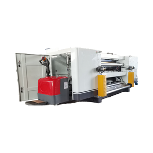 Trung Quốc lyan Kinh Tế duy nhất facer corrugator máy với đa-<span class=keywords><strong>cassette</strong></span> áp lực tích cực cho nhựa và bao bì gỗ - Product Image 1