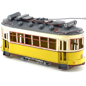 2021 Chất Lượng Cao Hot Bán Retro Sắt Nghệ Thuật Bồ Đào Nha <span class=keywords><strong>Lisbon</strong></span> Tram Mô Hình Của Nhãn Hiệu Bàn Trang Trí Sáng Tạo Mềm Trang Trí - Product Image 1