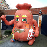 BOYAN usine vente gonflable OUWE ZAK sac Hollande dessin animé ballon pour publicité