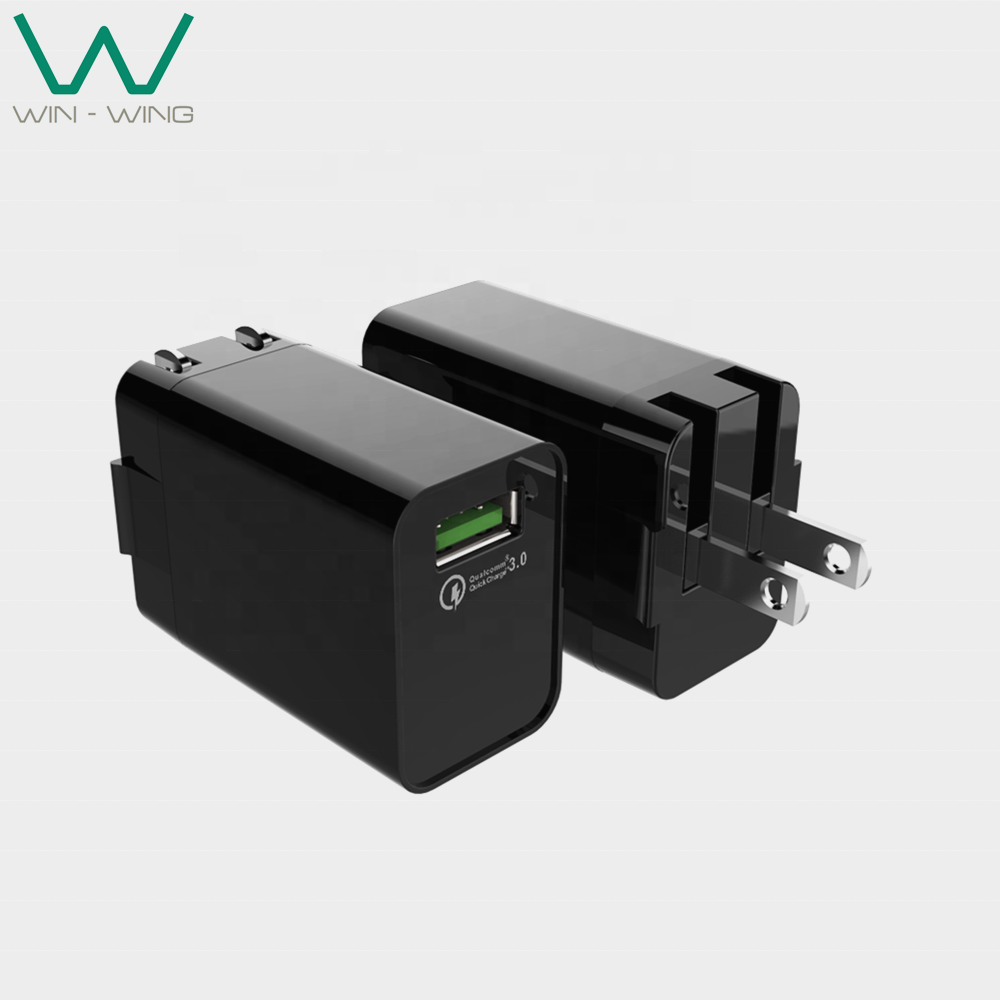 Detachable Plug 5V 3A Quick USB Charger