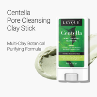 Masque en stick à l'argile de Centella pour le nettoyage des pores, 5 argiles, éliminateur de points noirs, nettoyage en profondeur, apaisant, aloès, peaux sensibles, OEM, marque privée
