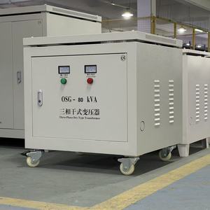 80kVA Three Phase Dry Type Auto <strong>Transformer</strong> 400V-230V for Packaging Machine 98% Efficiency 24/7 Duty - Product Image 2