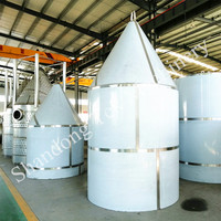 Cuve de Fermentation de Bière sous Pression TEK en Acier Inoxydable 304 de 300L, Équipement de Refroidissement et de Fermentation Conique de Boissons de 500L - Prix
