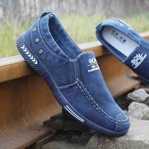 Nouvelles espadrilles décontractées tendance pour hommes, légères, respirantes et confortables en toile, pour la <span class=keywords><strong>marche</strong></span>, printemps, été, automne, hiver - Product Image 3